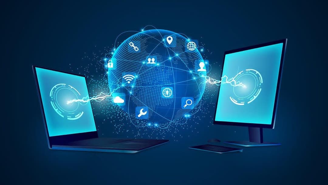Computer and technology image
